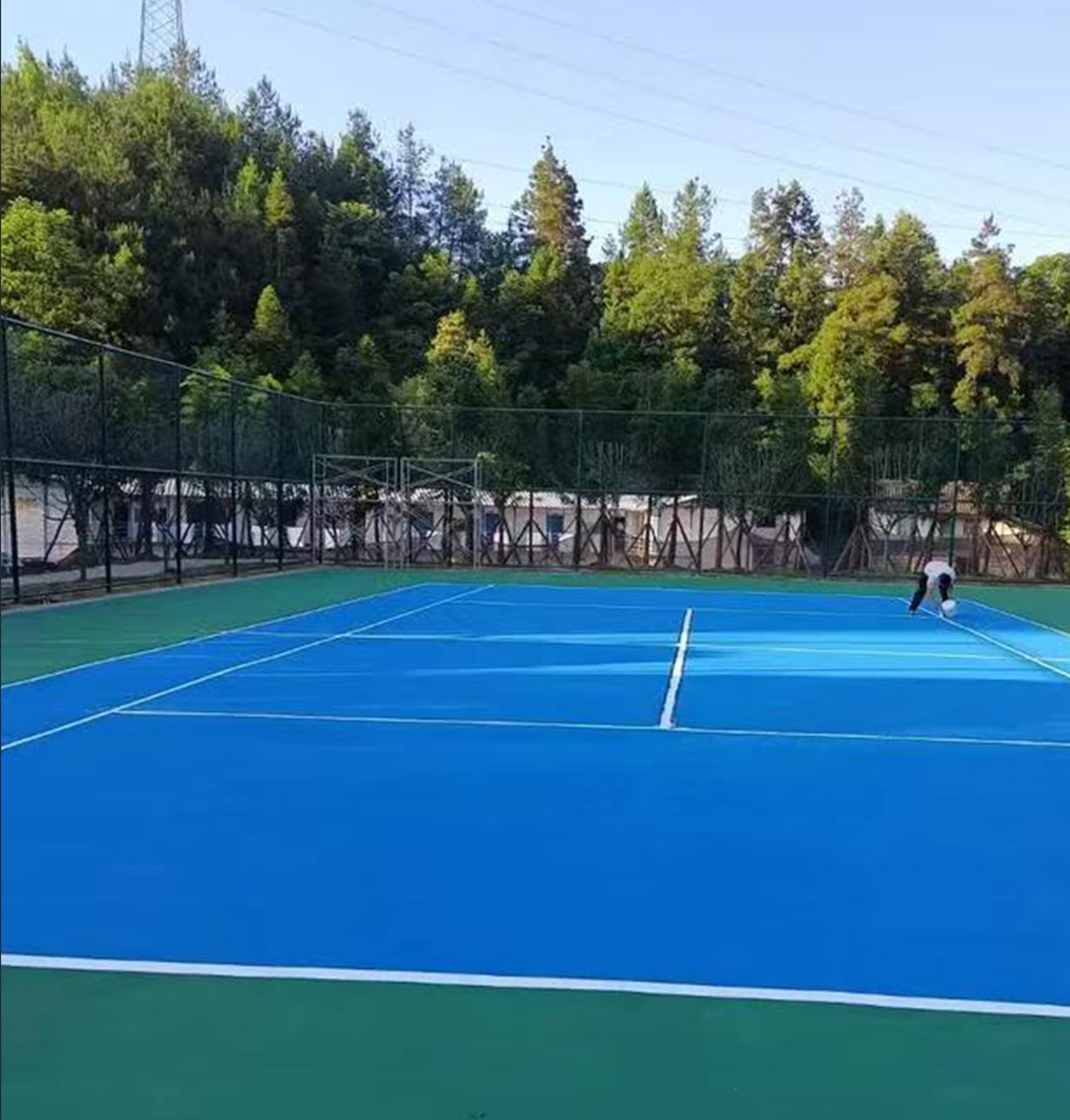 硅pu篮球场